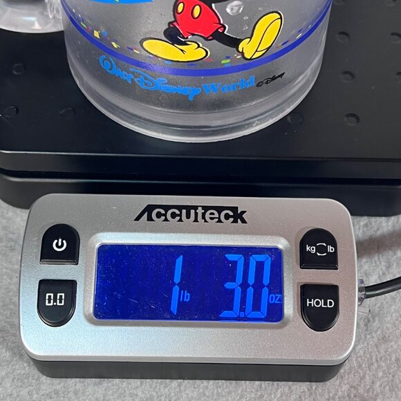 Walt Disney World Mickey Mouse Celebration Frosted LG Plastic Freezer Mugs Cups - Picture 10 of 10